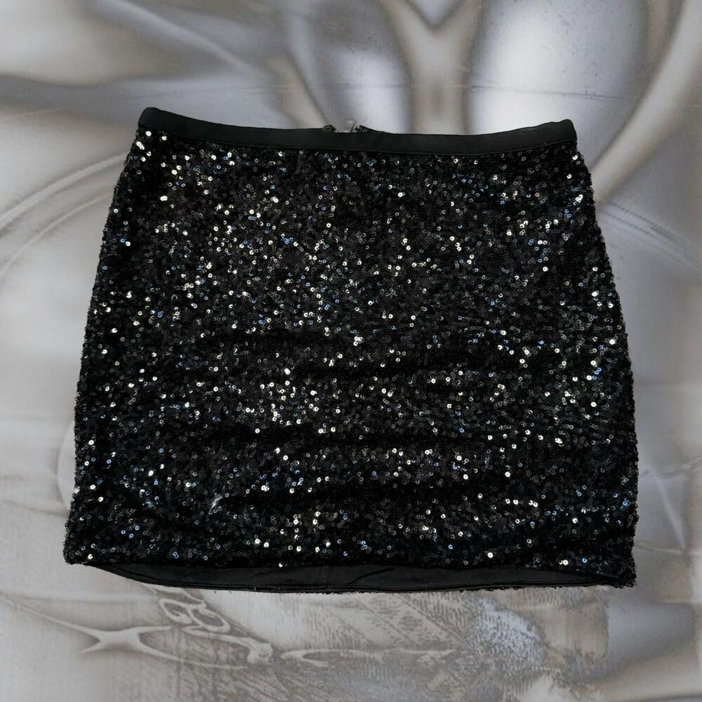 Forever-21 Women's Black Skirt